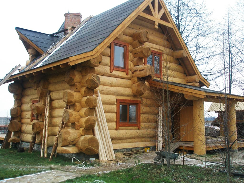 Баня из бруса под ключ в Москве — ЗелРемСтрой.