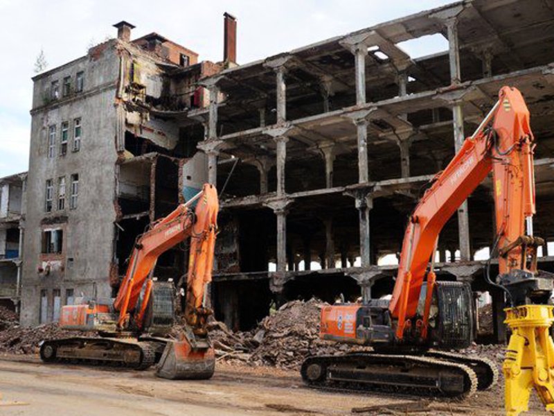 Демонтаж промышленных сооружений — ЗелРемСтрой.